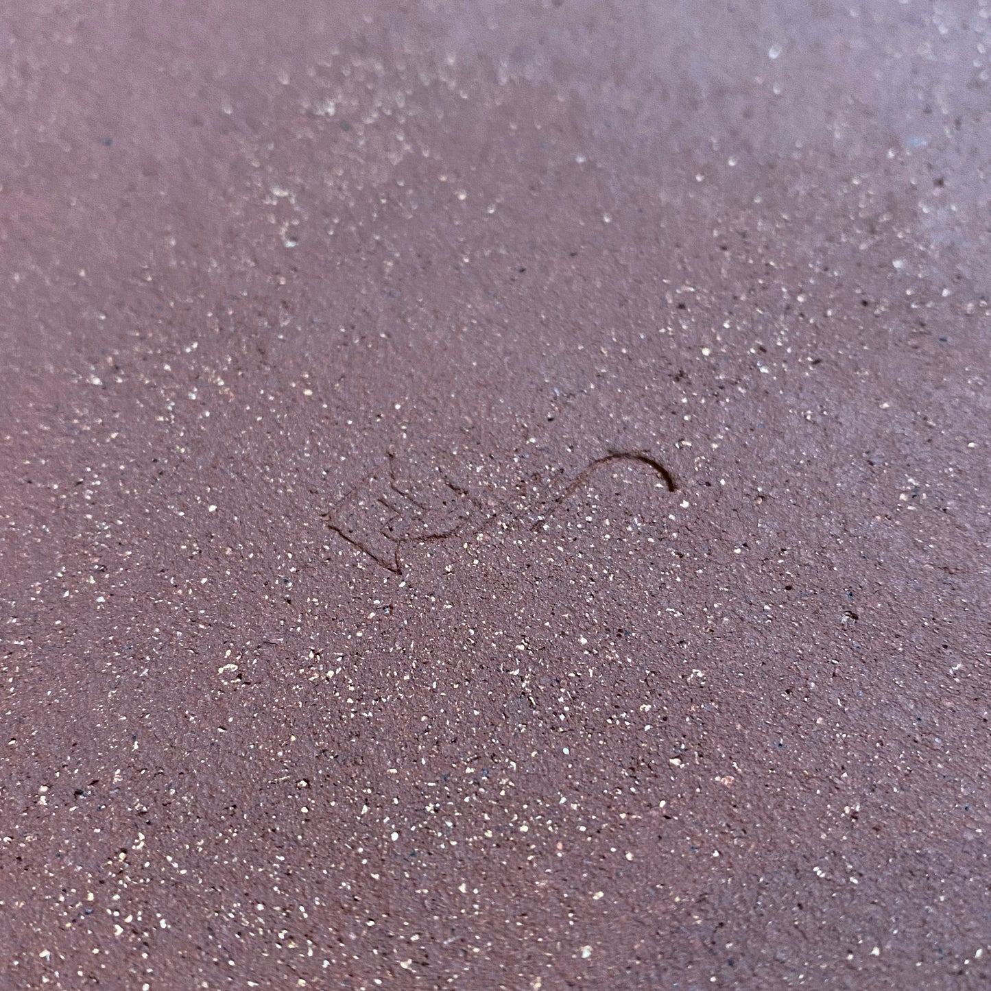 Flat plate – RED / BLUE OCHRE L