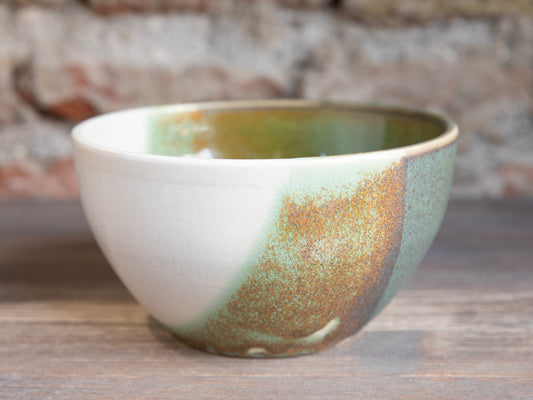 Ceramic bowl GREEN ICE