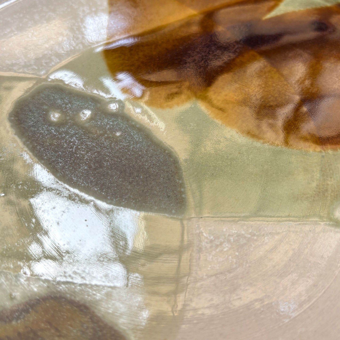 Plate MANGROVE Brown S