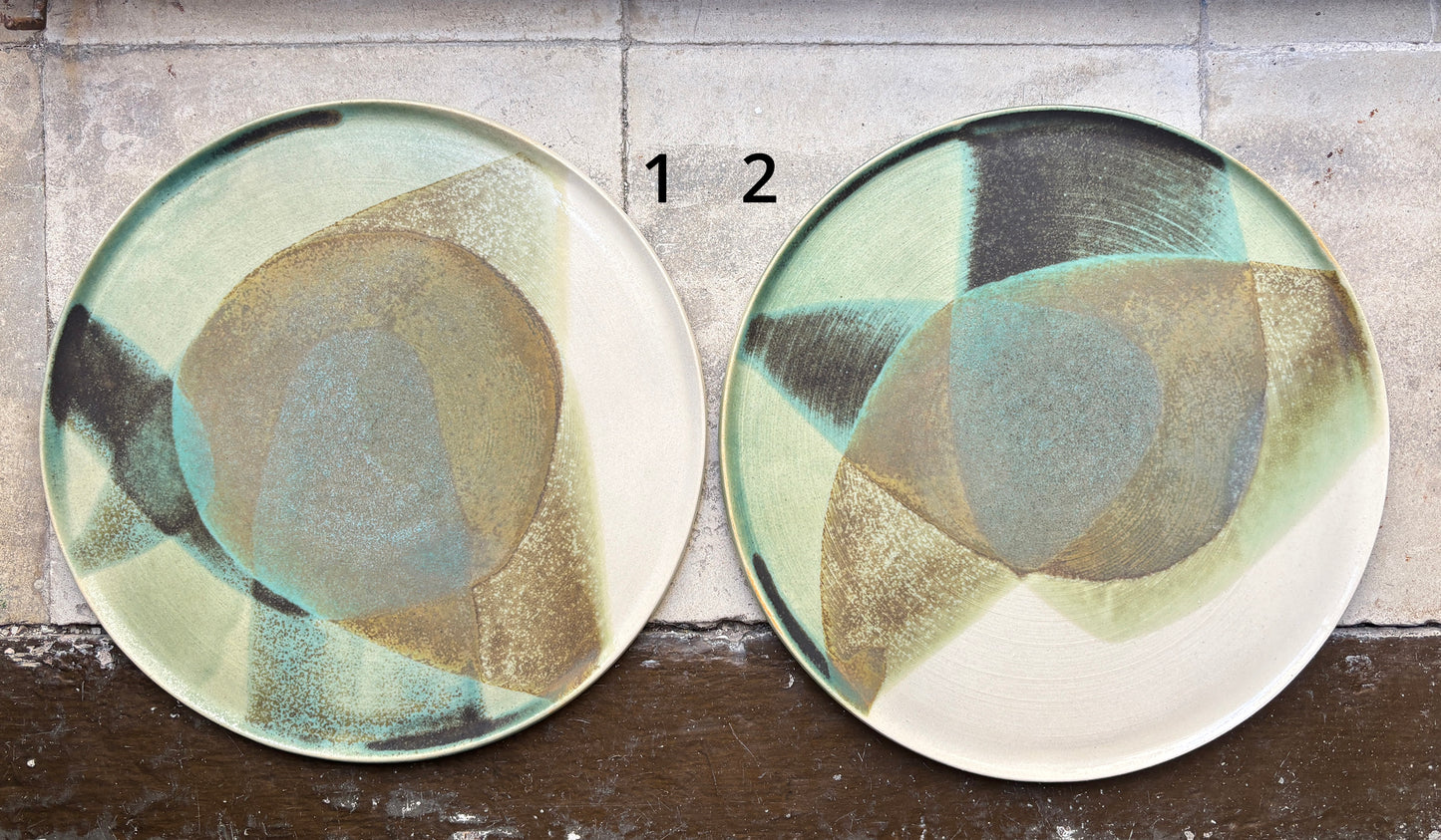 Plate MANGROVE Green M