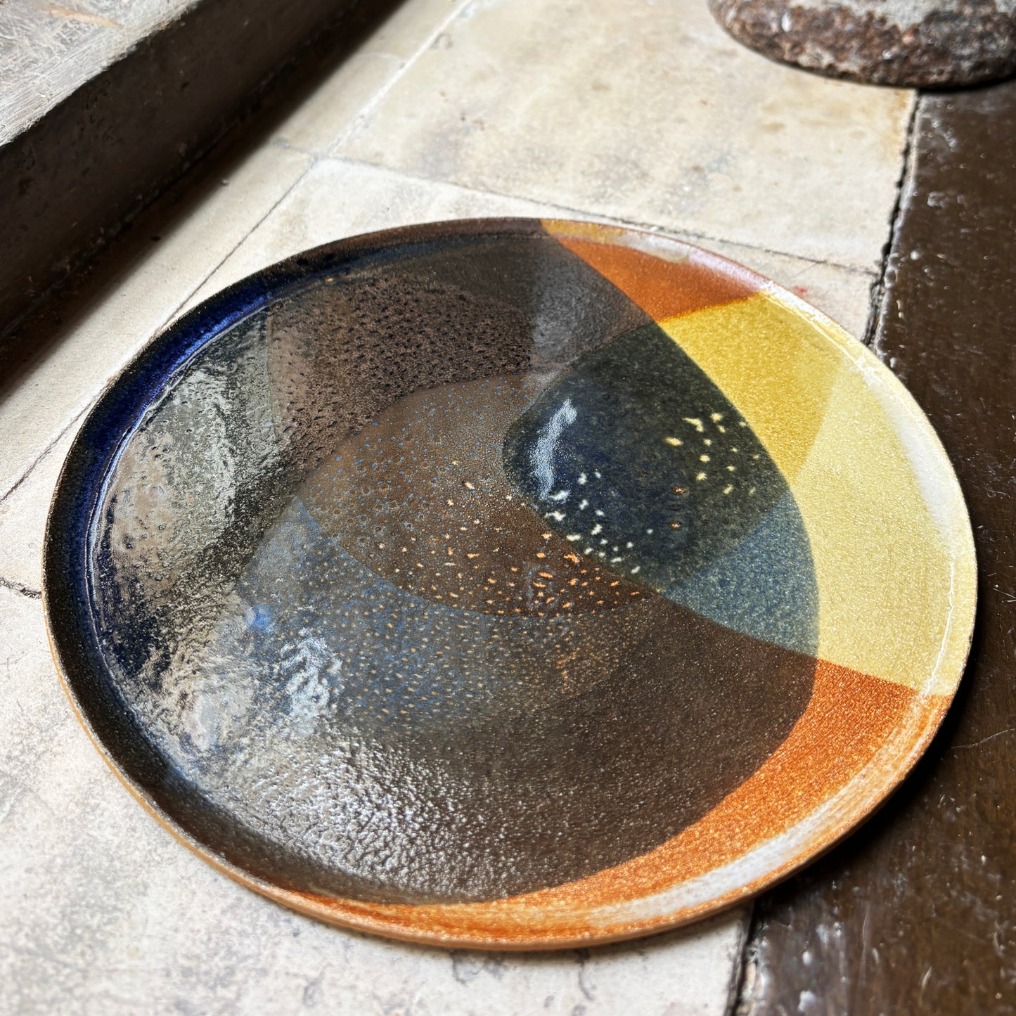 Flat plate – SEPIA / BLUE M