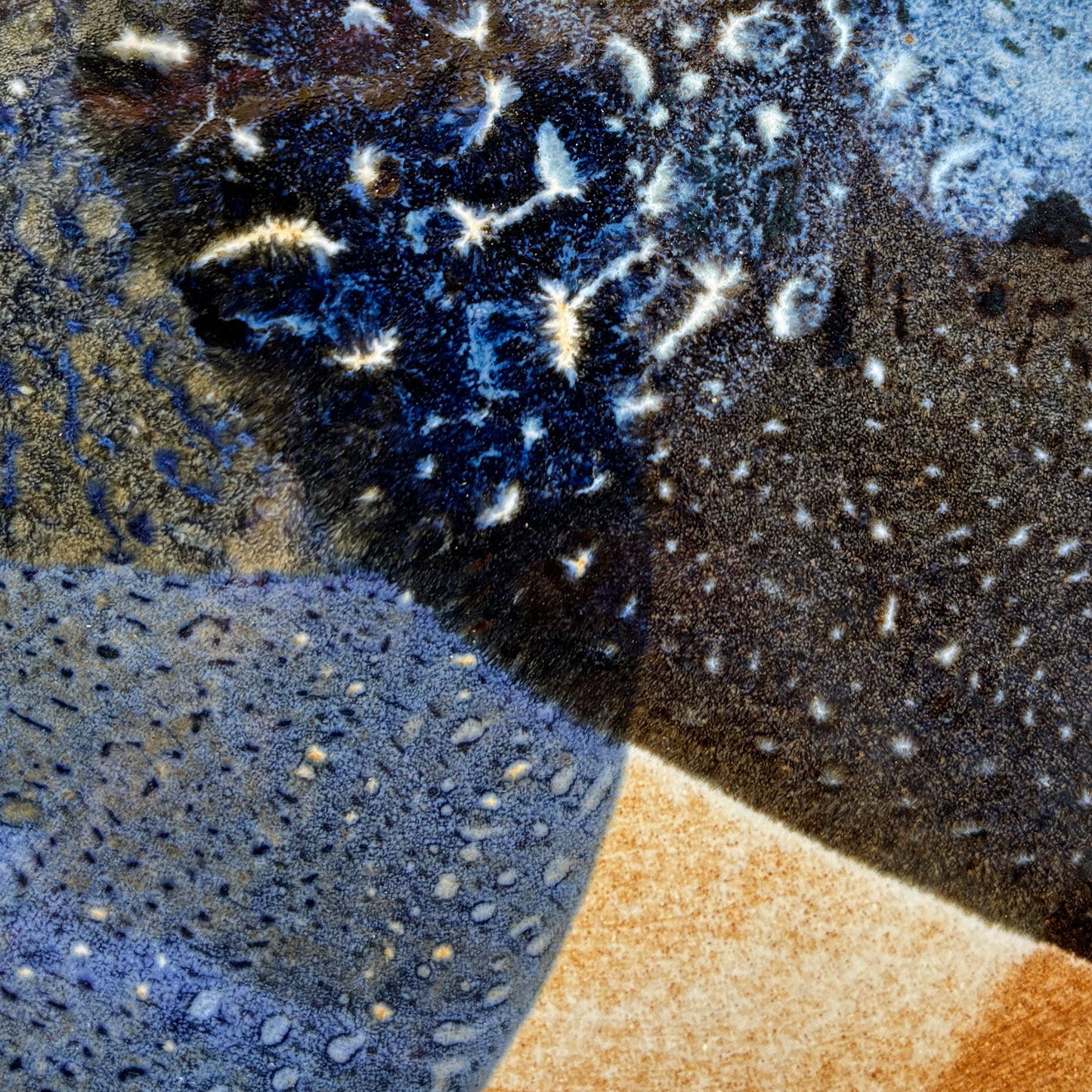 Flat plate – SEPIA / BLUE L
