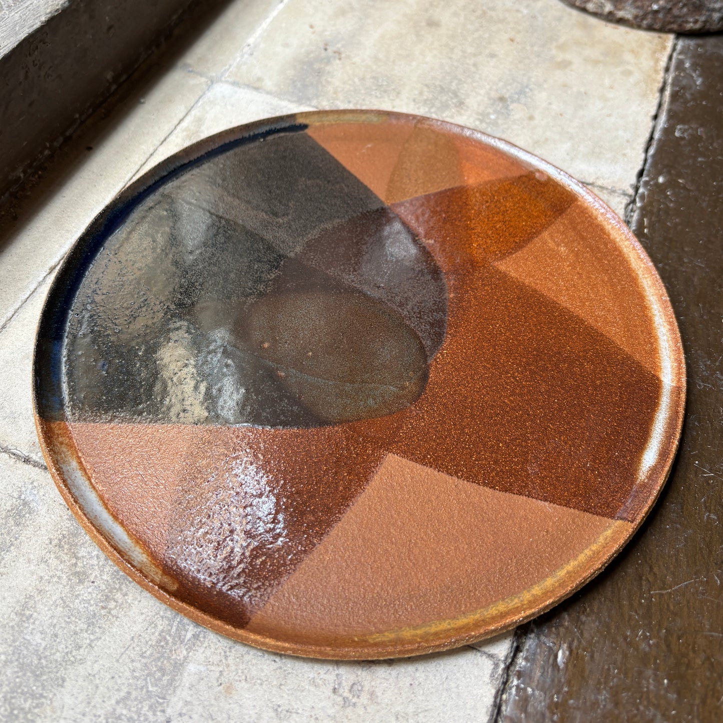 Flat plate – SEPIA / DARK BLUE M