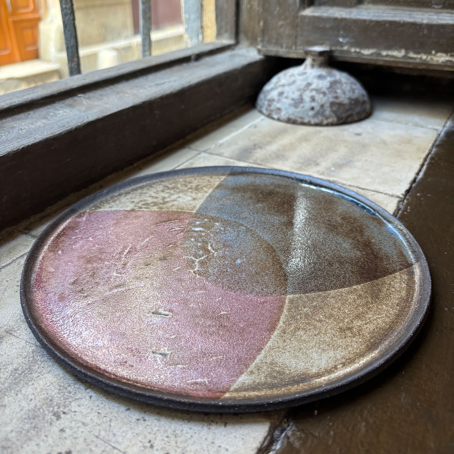 Flat plate – BLACK / PINK BLUE L