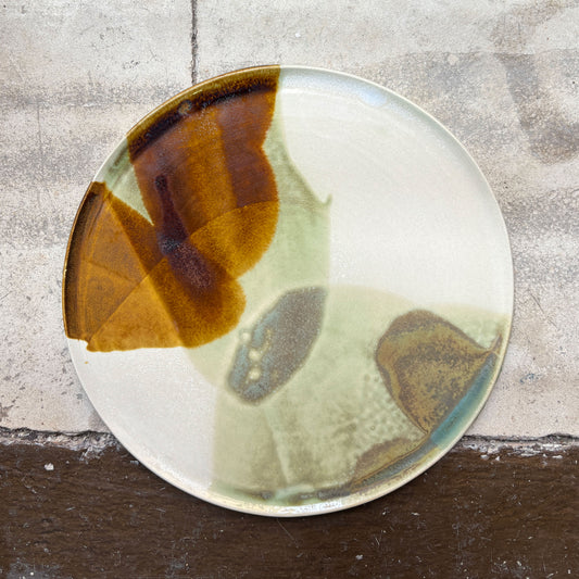 Plate MANGROVE Brown S