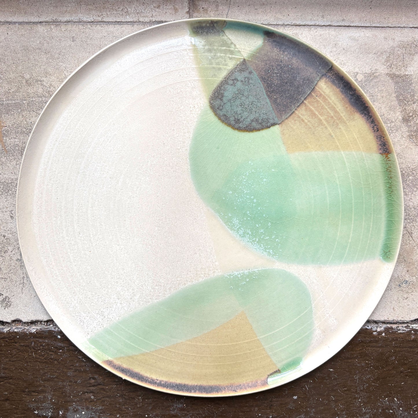 Plate MANGROVE Green L