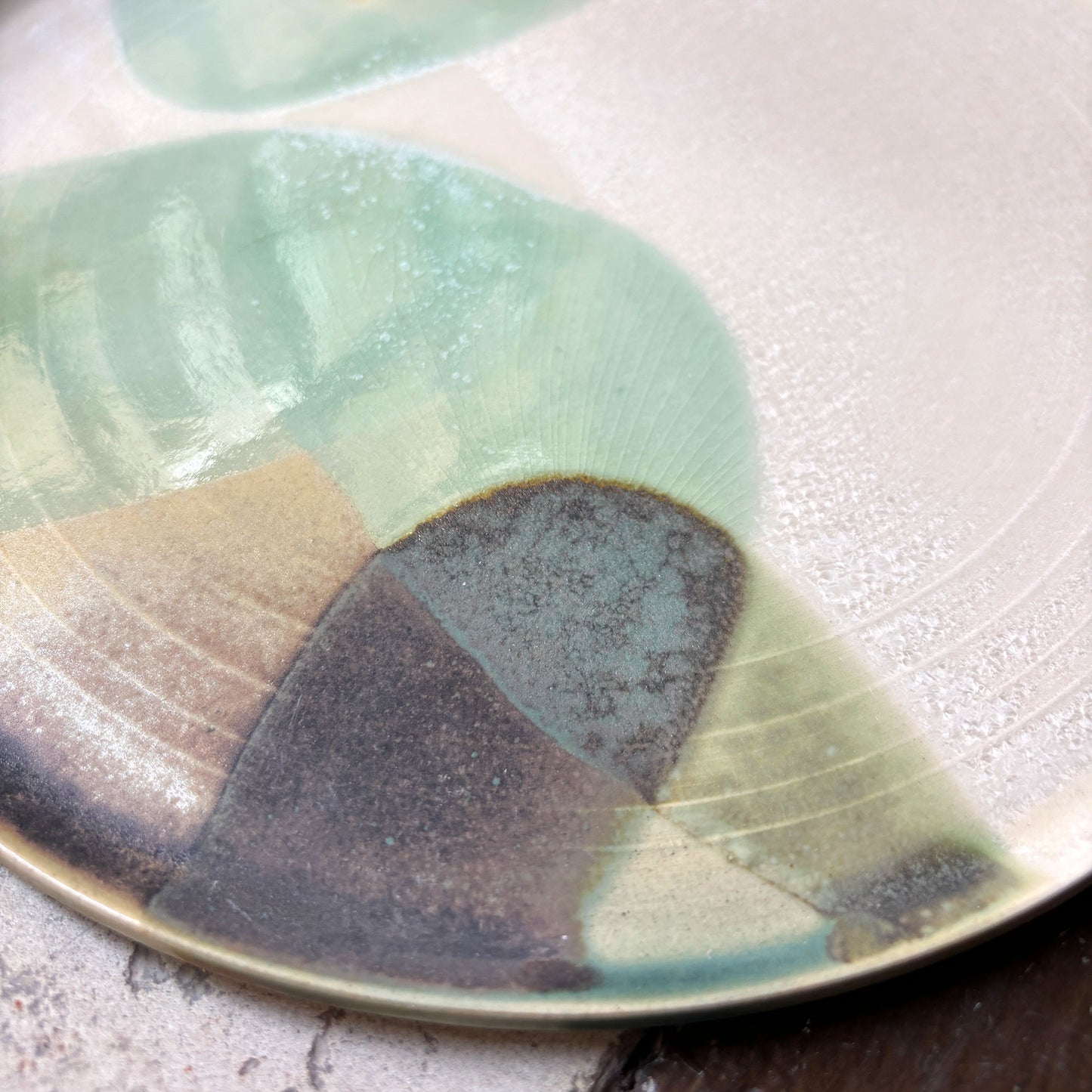 Plate MANGROVE Green L