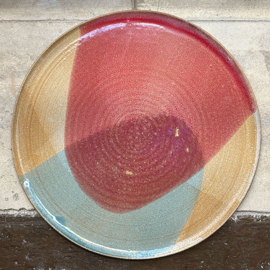 Flat plate – GRAY / PINK BLUE L