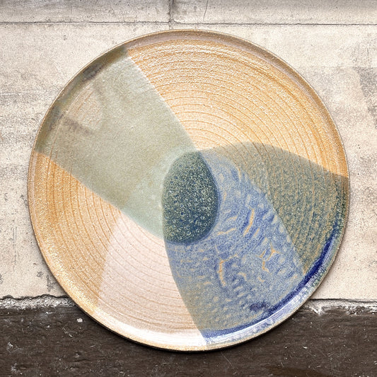 Flat plate – GRAY Blue Shadow M