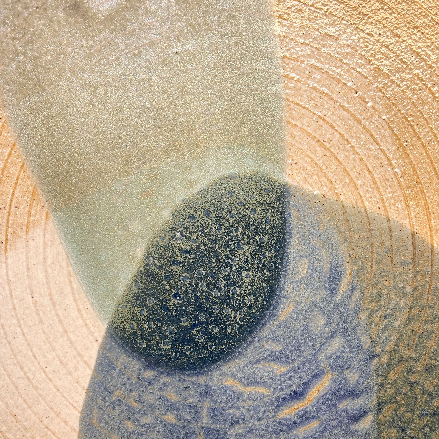 Flat plate – GRAY Blue Shadow M