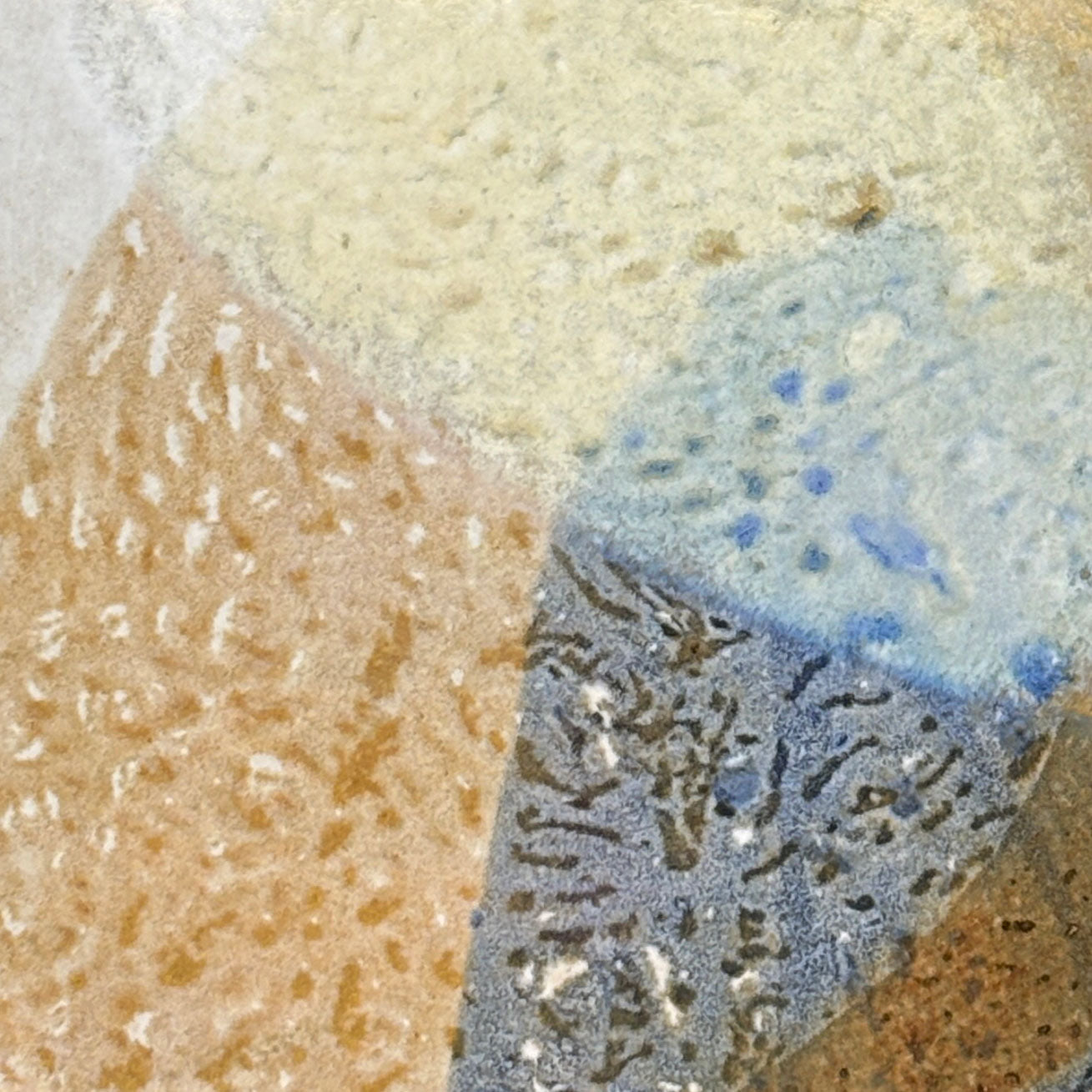 Flat plate – SEPIA / BLUE L