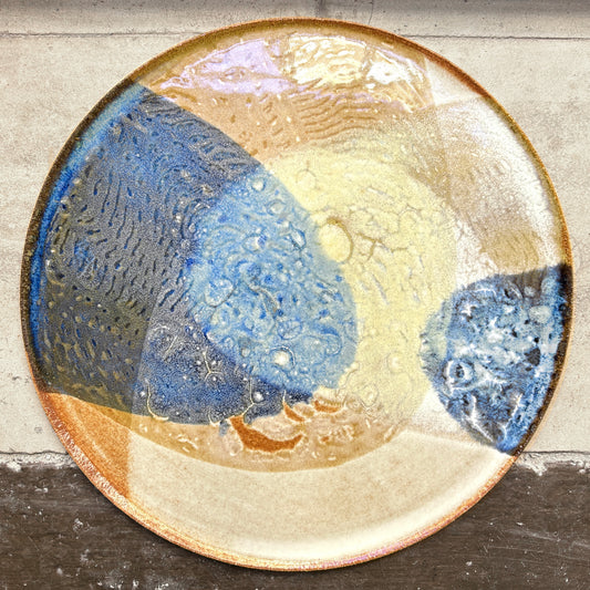 Flat plate – SEPIA / BLUE L