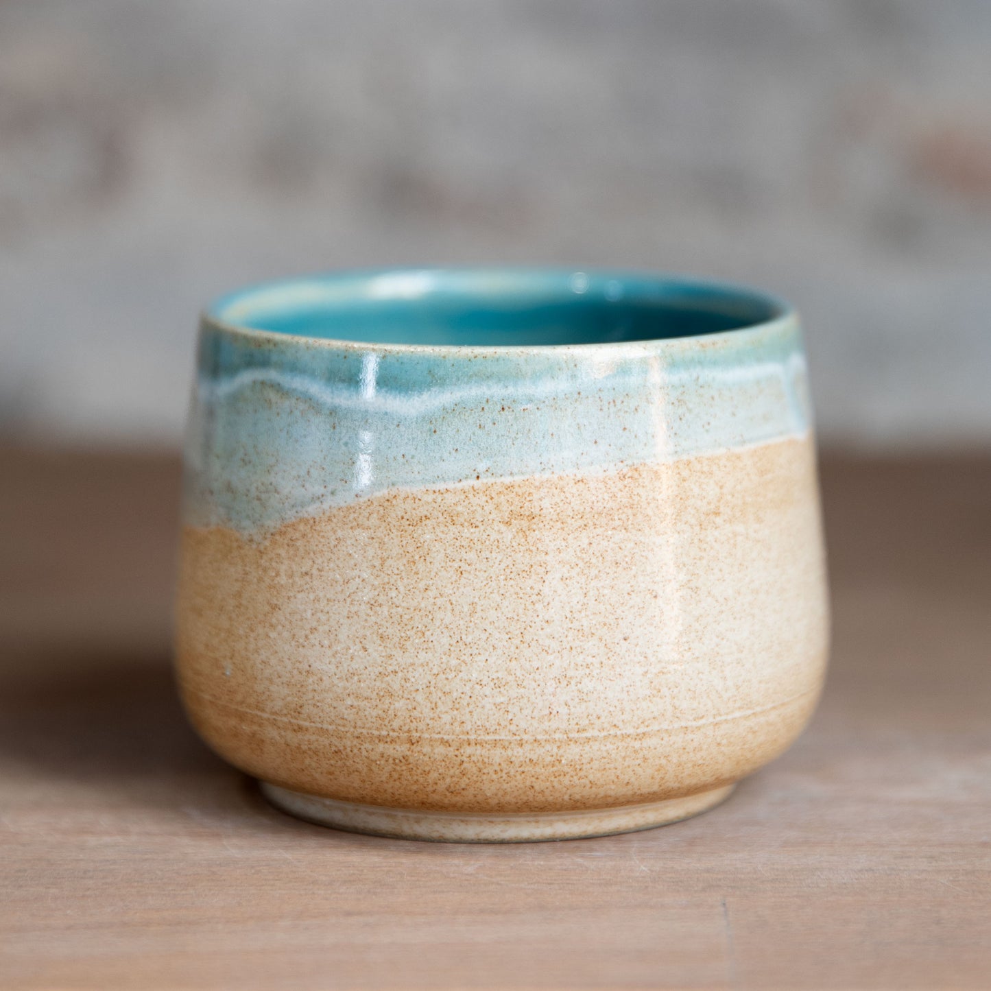 Tea bowl SHADOW BLUE