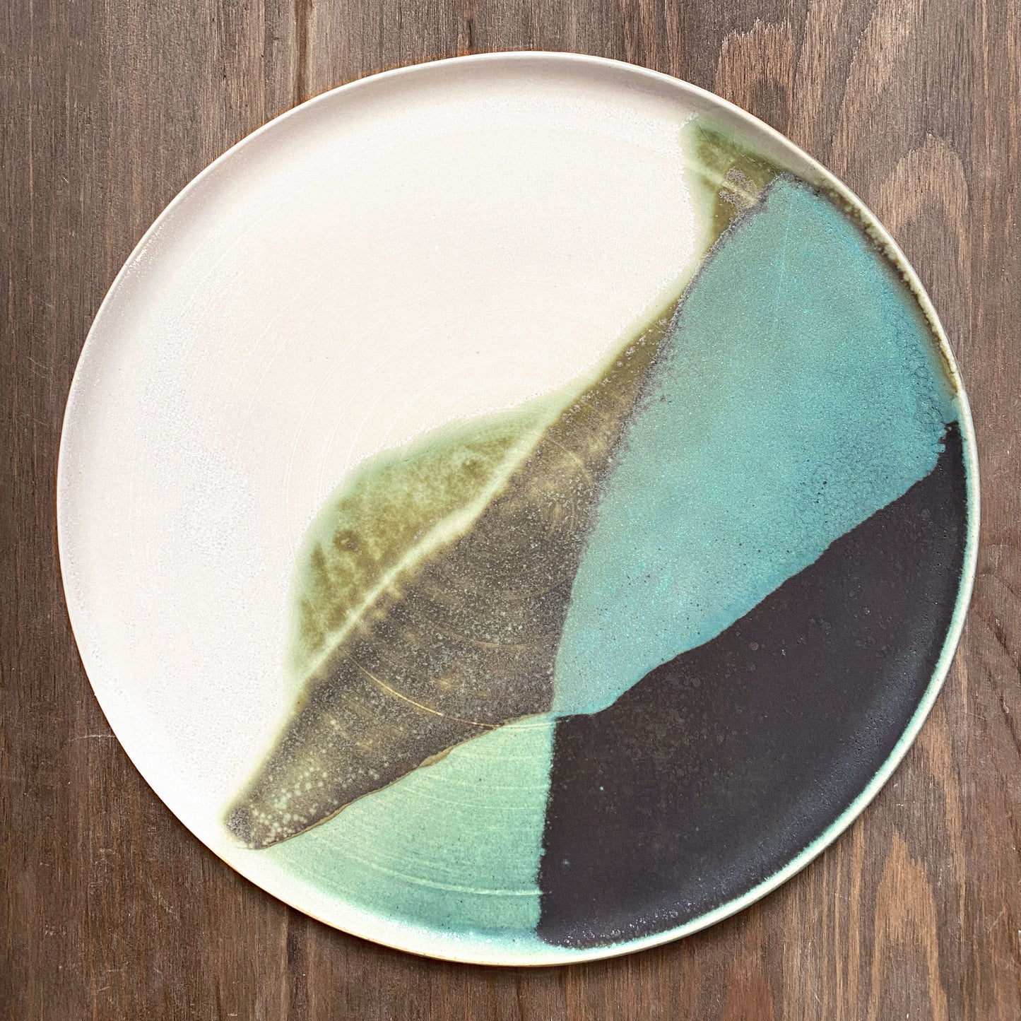 Plate MANGROVE Green M